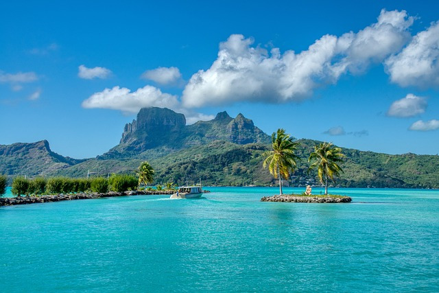 Picture of Bora-Bora, French Polynesia.